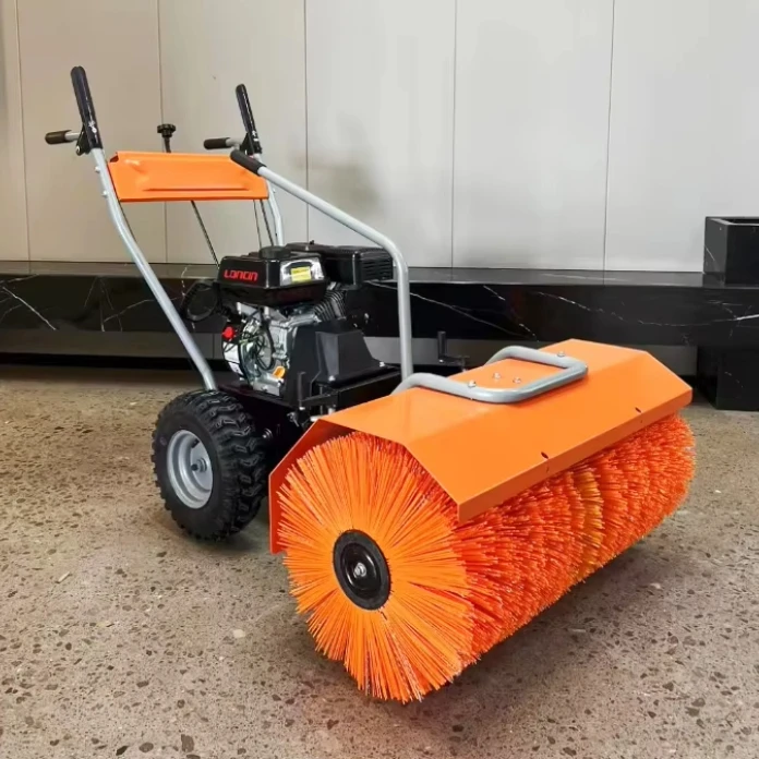 

Walking Type 6.5hp Power and Manual Operation Snowplow Snow Sweeper for Snow Removing and Cleaning
