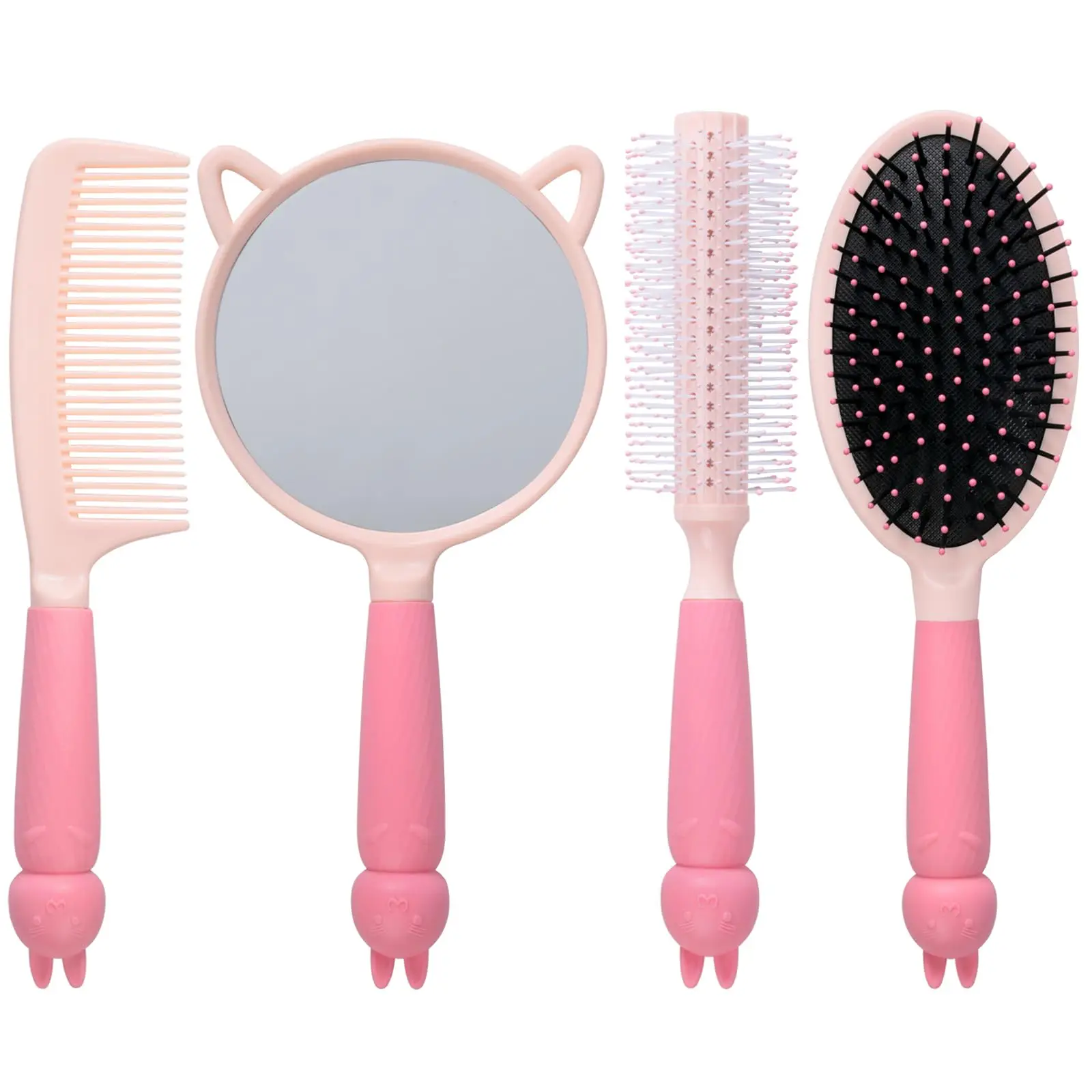 conjunto-de-4-pecas-de-escova-de-cabelo-e-espelho-ferramentas-de-estilizacao-de-cabelo-molhado-e-seco-para-meninas-rosa