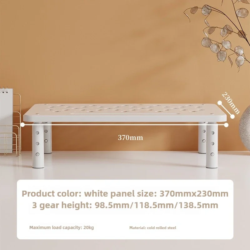 Home Desktop Computer Monitor Height Stand Office Desktop Machine Placement Computer Books Miscellaneous Items Iron Sorting Rack