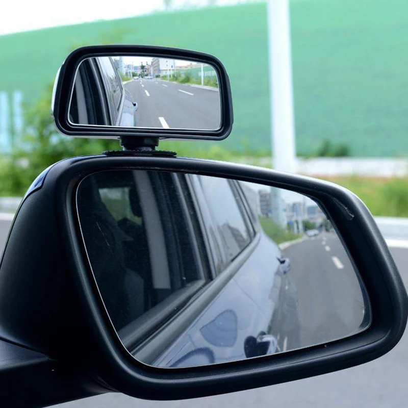 Car rearview mirror Front and rear wheels reversing auxiliary 360-degree wide-angle high-definition reverse mirror