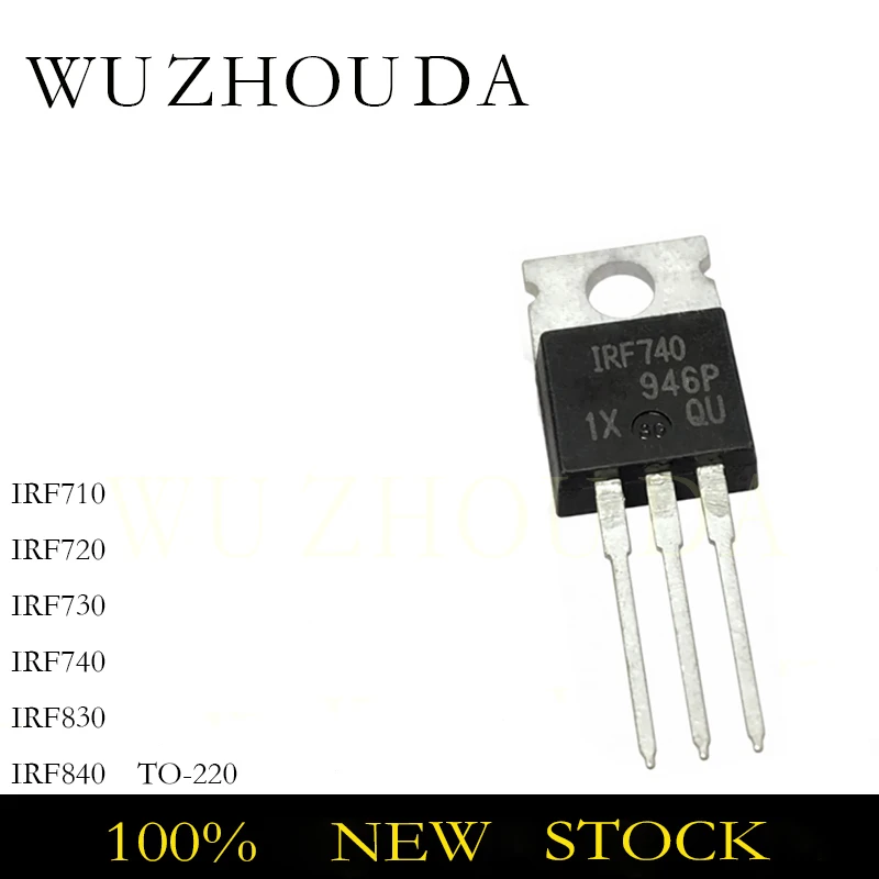 10PCS IRF710PBF TO-220 IRF710 IRF720 IRF730 IRF740 IRF830 IRF840 TO220 300V 400V MOS N-CH MOS TRANSISTOR NEW STOCK