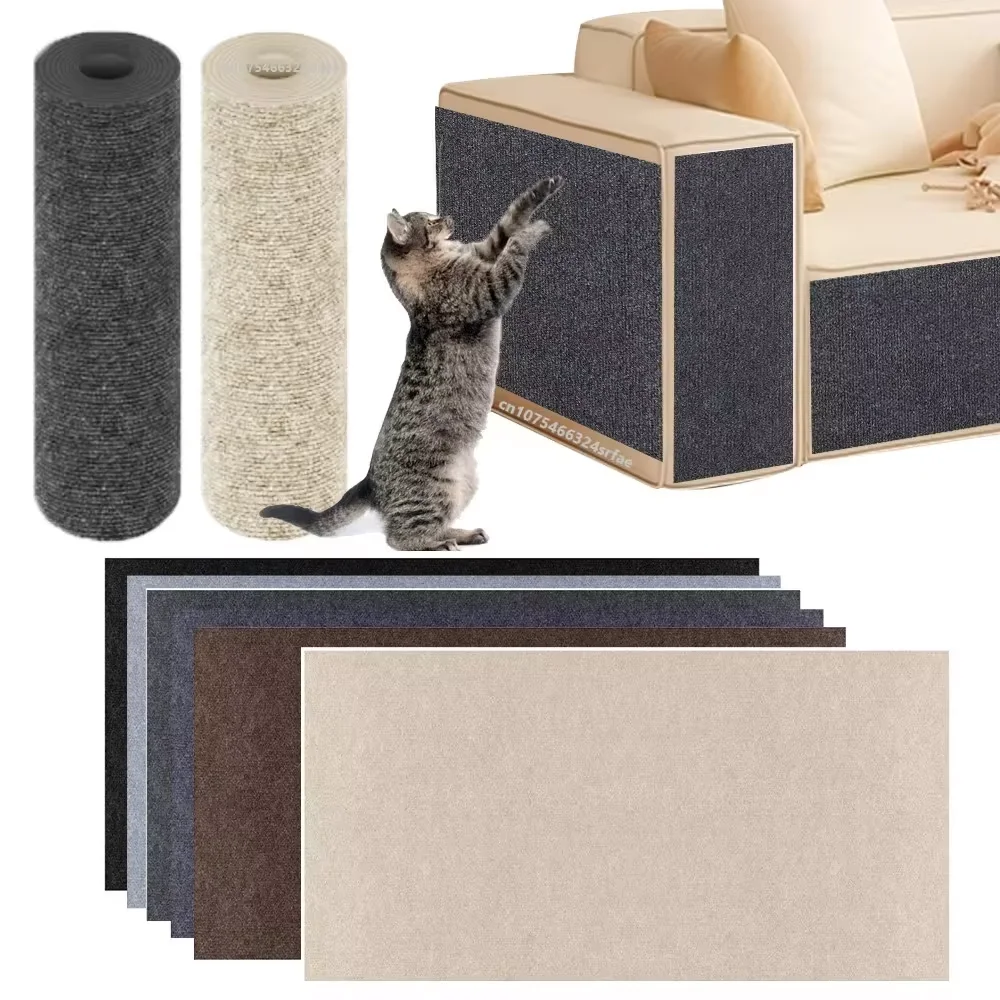 Anti-Katze Kratz sofa Katze Krabbel matte DIY Katze Kratz pfosten Sofa Schutz selbst klebender Teppich Katzen Kratz brett Katzen Spielzeug