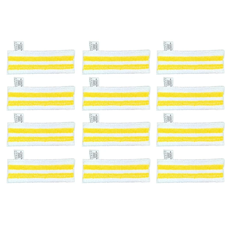 

Steam Mop Cloth Microfiber Steam Mop Rags Accessories For Karcher Easyfix Sc2 Sc3 Sc4 Sc5 Handheld Vacuum Cleaner 12Pcs