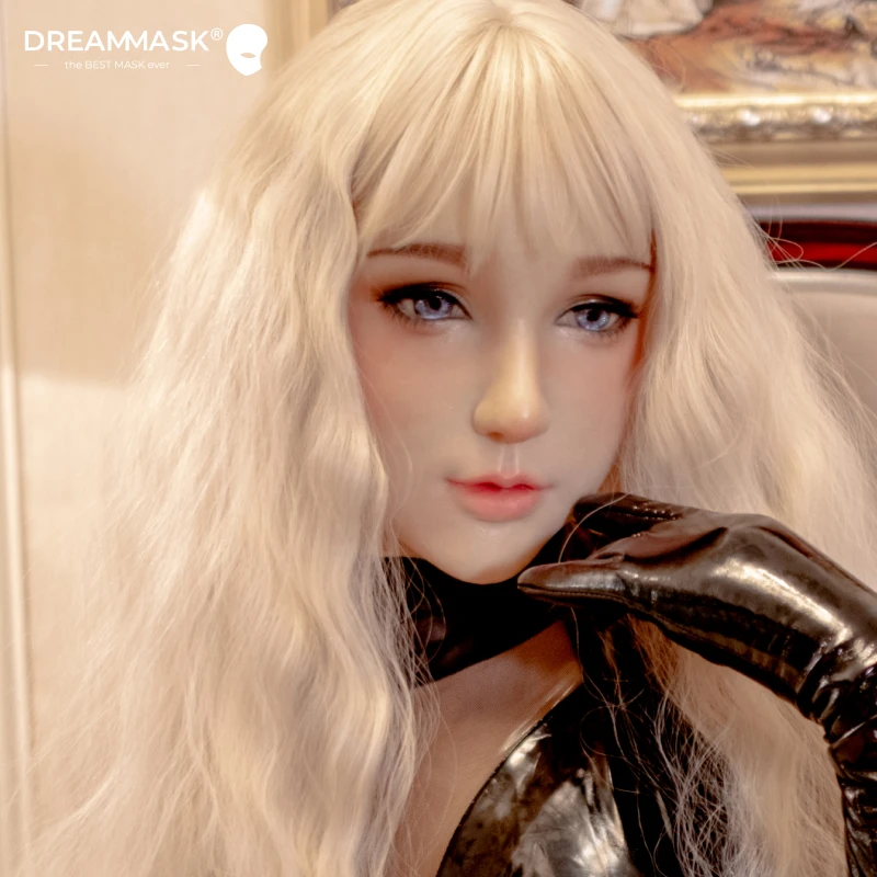

(Q04G2 CHING04G)'Dreammask' DMS Crossdressing Female/Girl Half/ Full Head Cosplay Kigurumi Male To Female Mask Sugar Girl Makeup