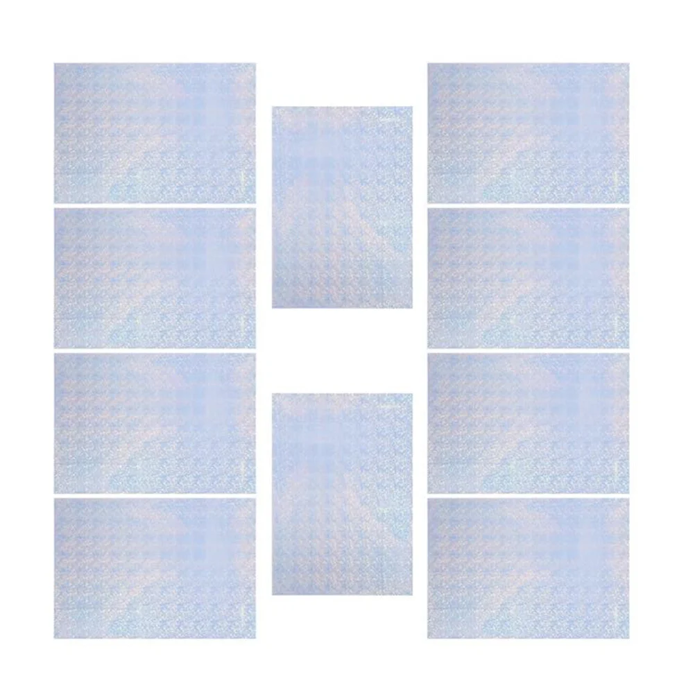 10pcs Waterproof Photo Paper Glossy Inkjet Printing Paper For Printer Long Lasting Smooth Flat Clear