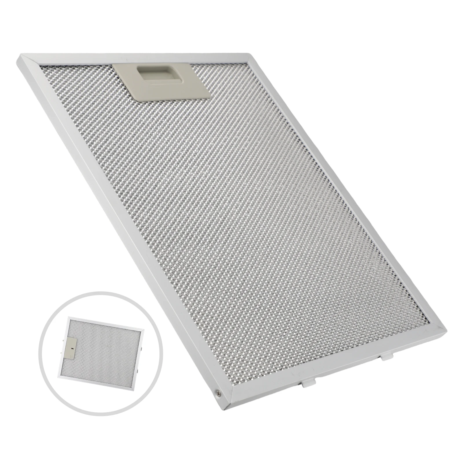 Filtro De Graxa De Metal Adequado Para Gama Hood, Acessórios De Cozinha, Cor Prata, Aço Inoxidável, Moderno, Útil, 250x 310mm