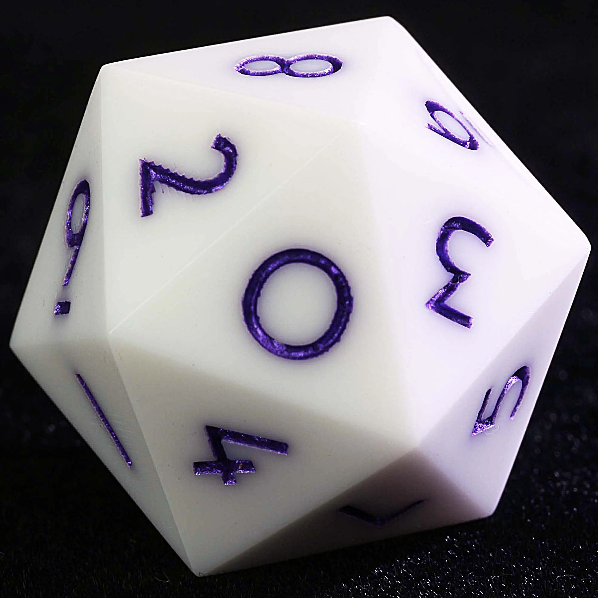 3 Polyhedral Resin 20 Sided D10 and 6 Sided D3 Draw Steel Dice Sets Pact of Iron