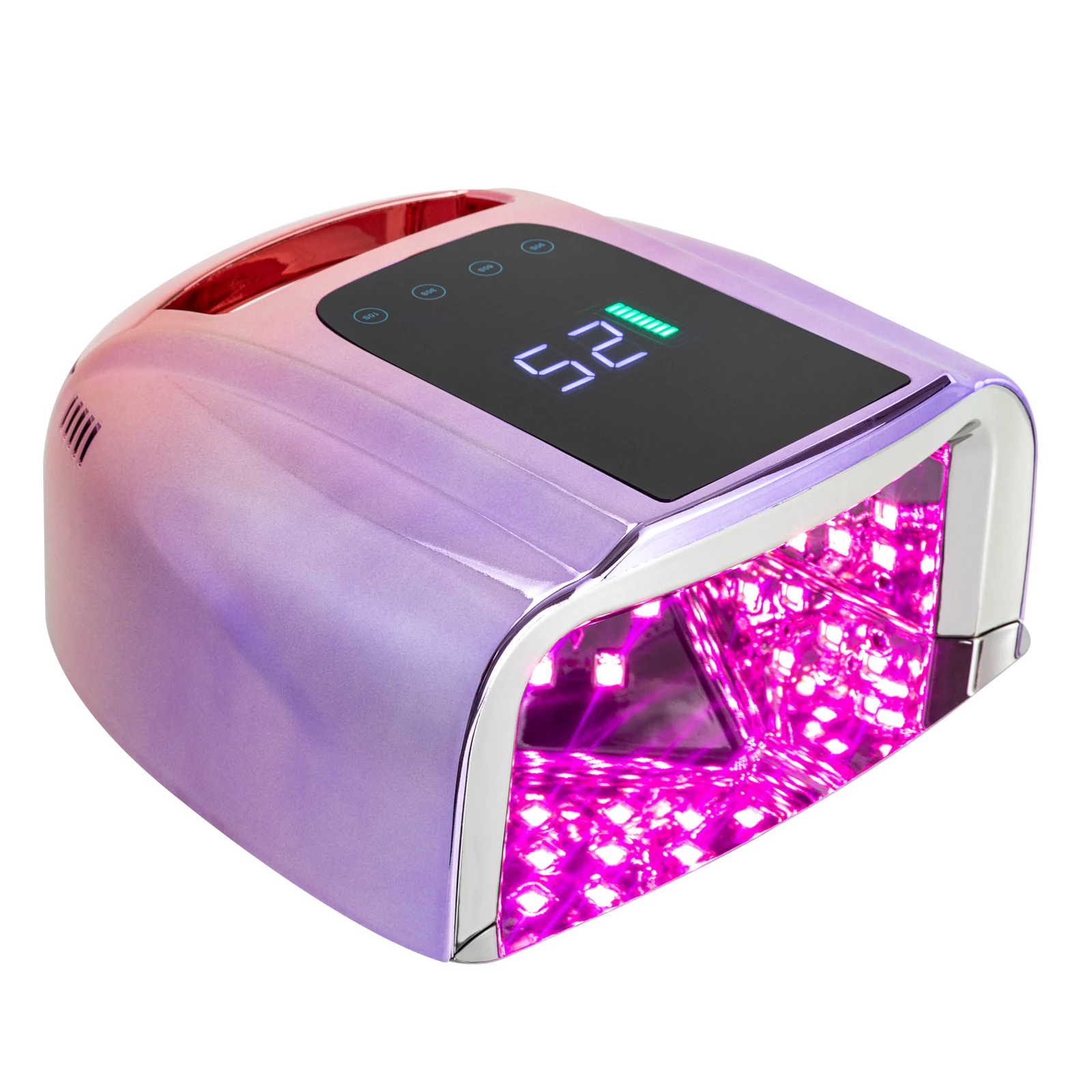 Nail Dryers with Smart Sensor, 15600mAh Battery, UV/LED Dual Light Source, Durable, Safe, and Easy to Operate