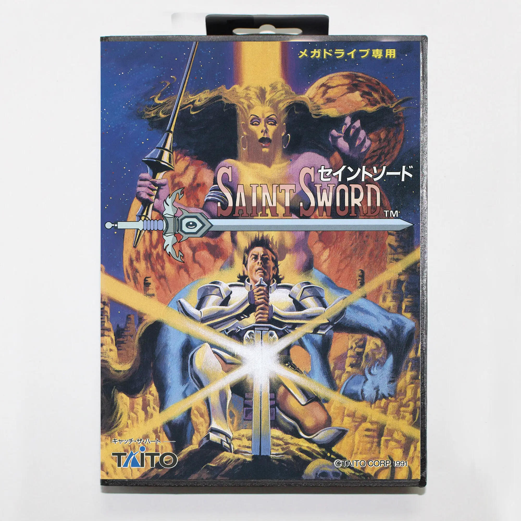 Hot Sale Saint Sword Game Card With Retail Box 16bit MD Cart For Sega Mega Drive/Genesis System