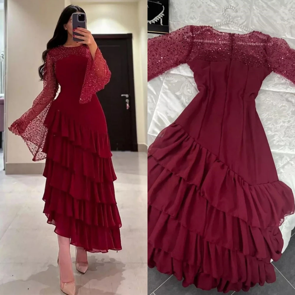 Customized Jiayigong Fashion Sexy V Neck Strapless Sheath Mini Sleeveless Feathers Sequin Ruched Formal Evening Gowns فساتين حفل