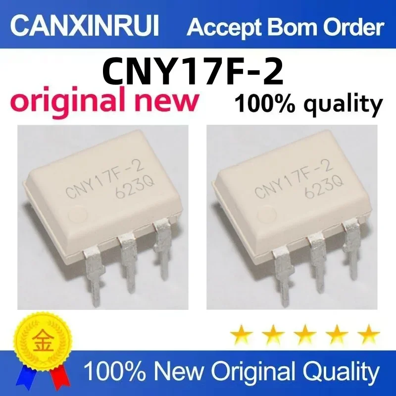 

(5-100 pieces) Brand new original CNY17F-2 SMT SOP6 spot chip IC