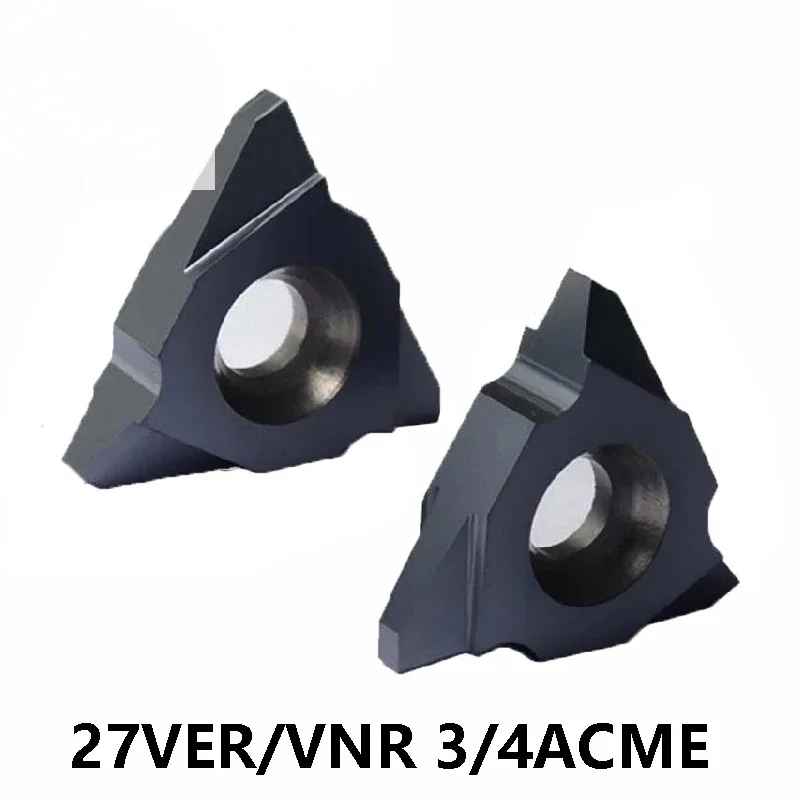 27VER 27VNR 3ACME 4ACME 27 VER VNR 3 4 ACME Threading Carbide Inserts Turning Lathe Cutter Tools CNC Thread Tool