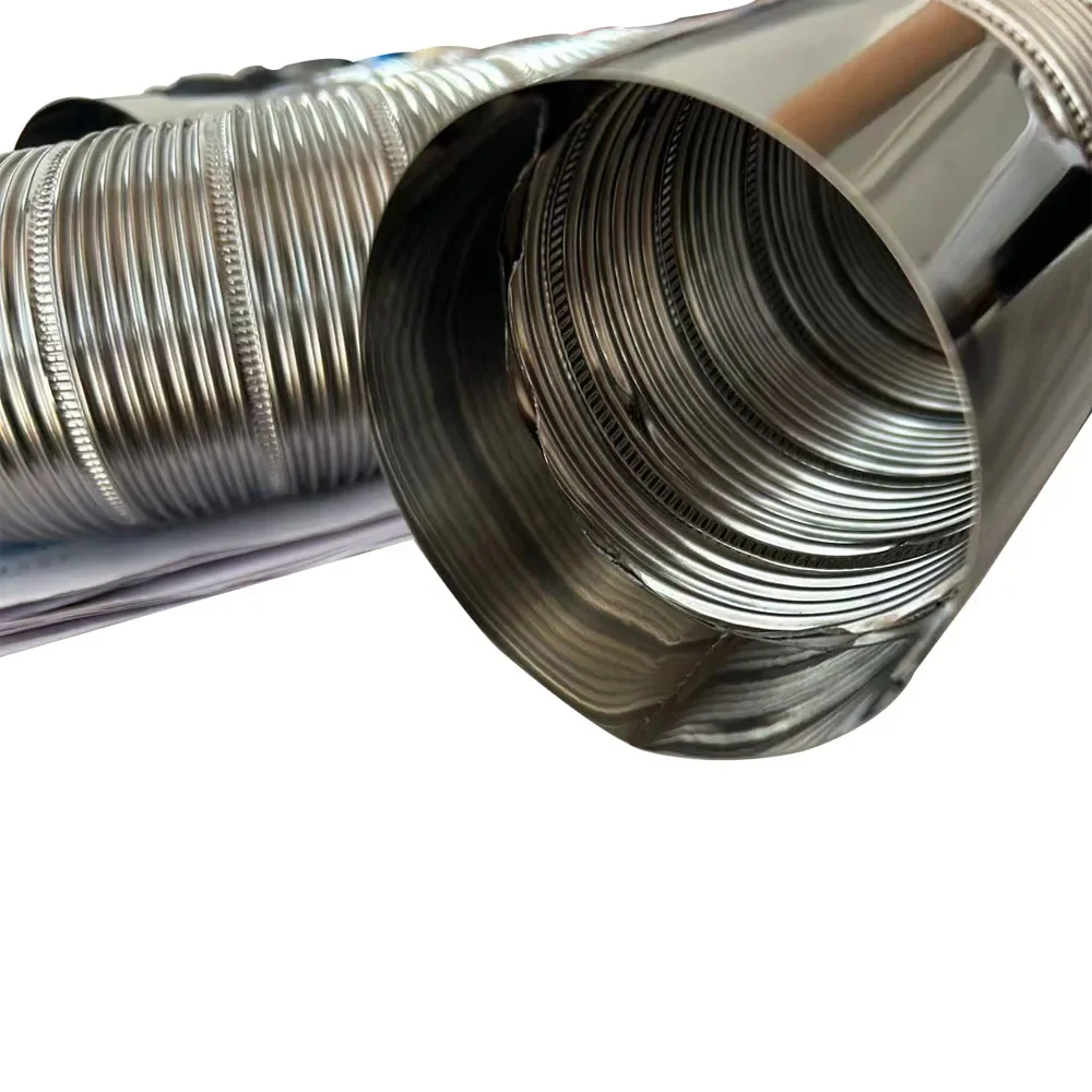 Length 150cm Diameter 40mm 70mm Exhaust Duct Pipe Liquid Heater 201 Stainless Steel Tube Gas Vent Hose for Car Caravan Camper