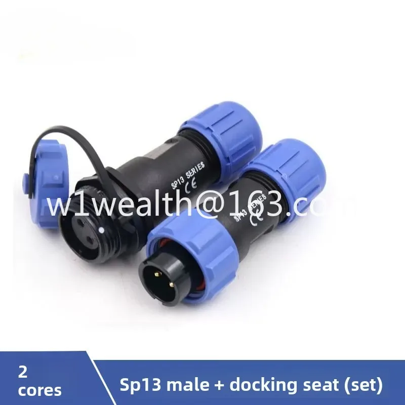 Docking Aviation Plug SP 13 - 2-3-4 - 5-6-7 - 9 pin waterproof docking socket male and female connector