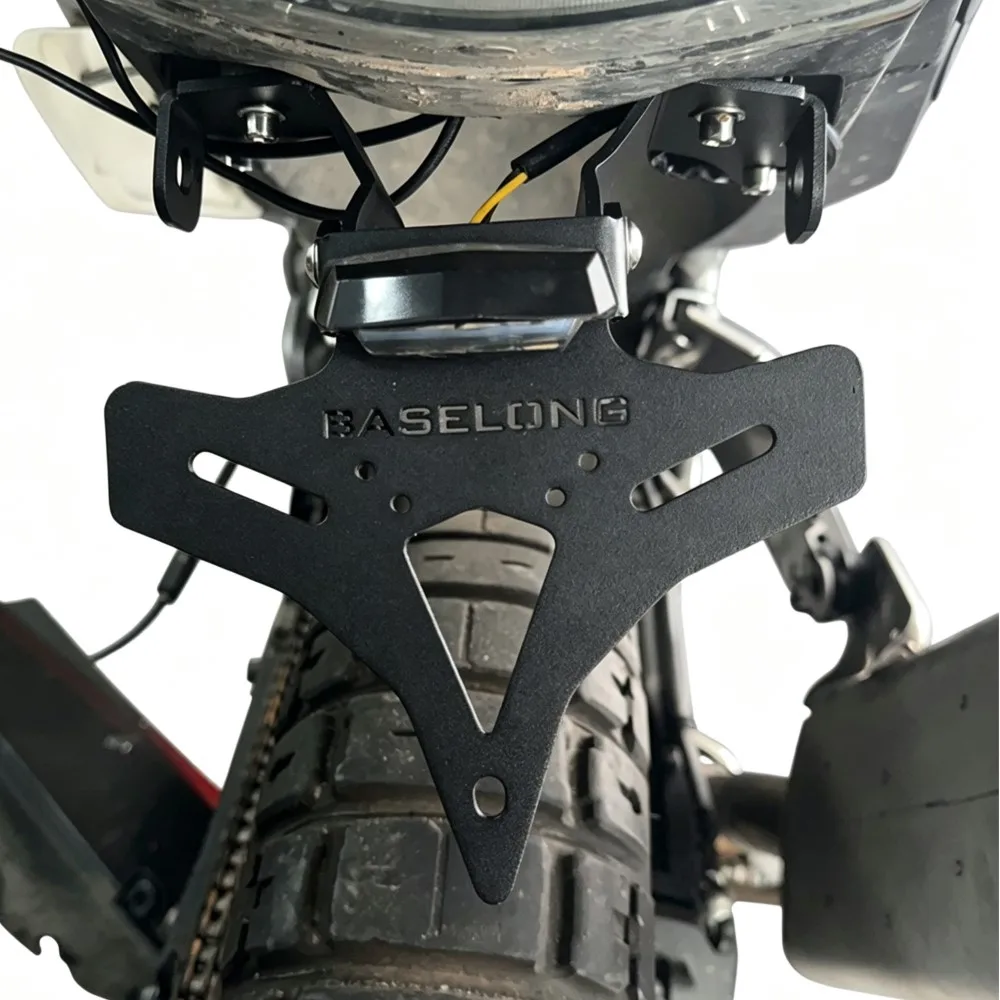 Motorcycle Rear License Plate Tail Frame Holder Bracket For DUKE 125 250 390 2024 - 2026 2027 Accessories Licence Plate Holder