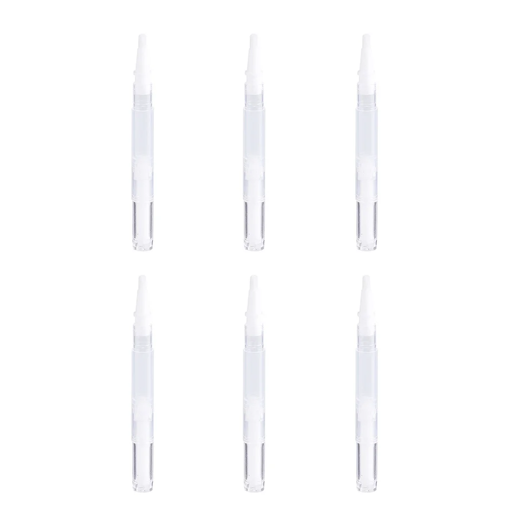 

6Pcs Travel Empty Tube for Eyelash Growth Liquid No Leaks Design Pens Eyelash Growth Liquid Tube Nail Polish Pen