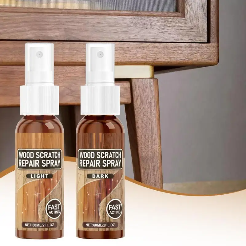 Scratch Remover for Wood Furniture Desk Scratch Restorer Filler Floor Polish and Restorer Natural Shine Removes Scratches Leaves