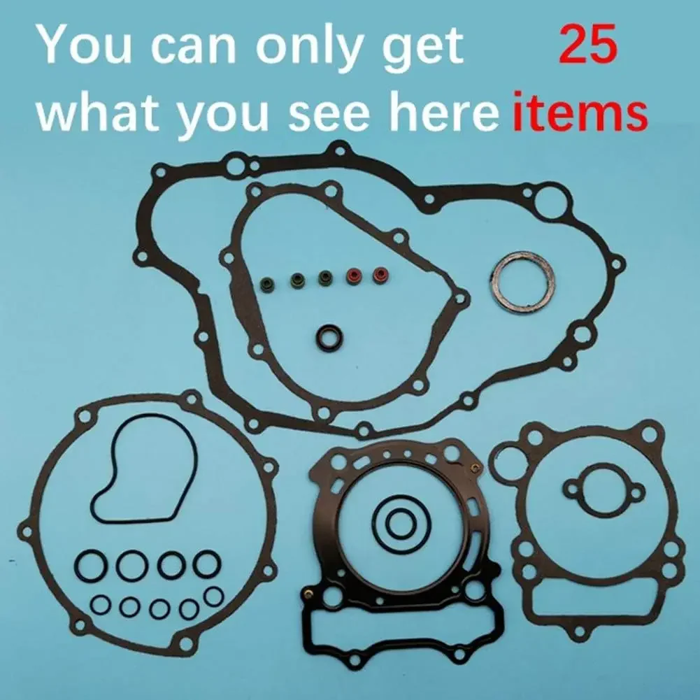 For Complete Top End Gasket Set kit Compatible with Yamaha YZ250F WR250F YZ WR 250F 250 F 2001 2002 2003 2004 2005 2006 2007 200