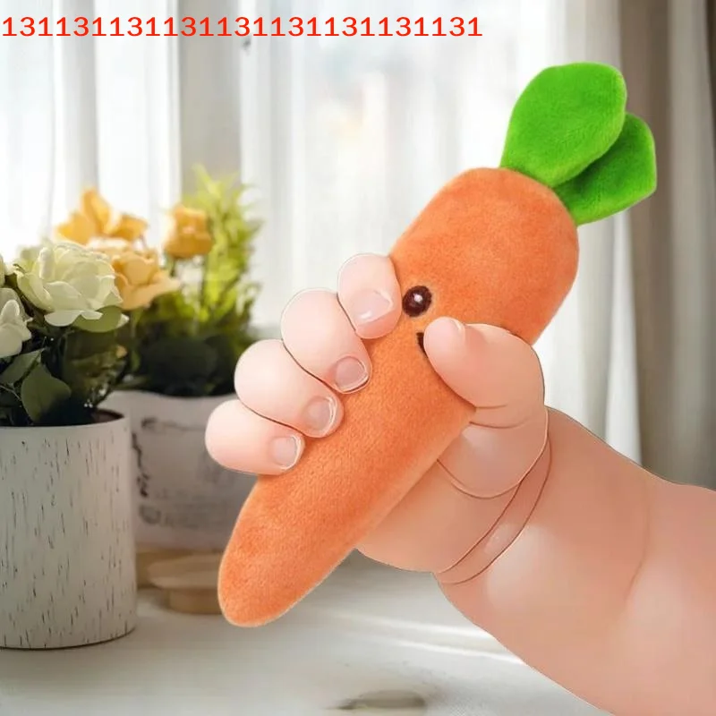 دمية فاكهة قطيفة مهدئة للأطفال الرضع، مساعد على النوم ومضاد للإرتعاش، مع حلقة حمل، لعبة مريحة للمواليد الجدد (قطعة واحدة أو قطعتان)