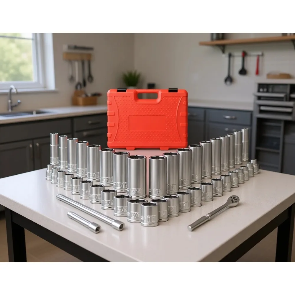 47 Piece 3/8 Inch D…