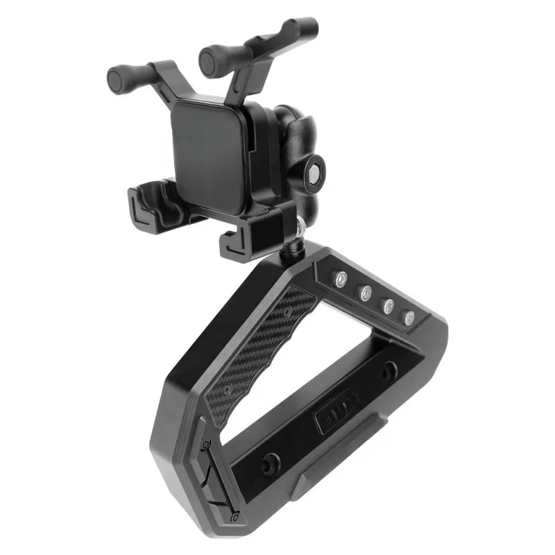 OMU High Quality Durable Center Console Grab Handle for Bronco (2021-2023) Aluminum/Carbon Fiber Phone Holder Easy Installation