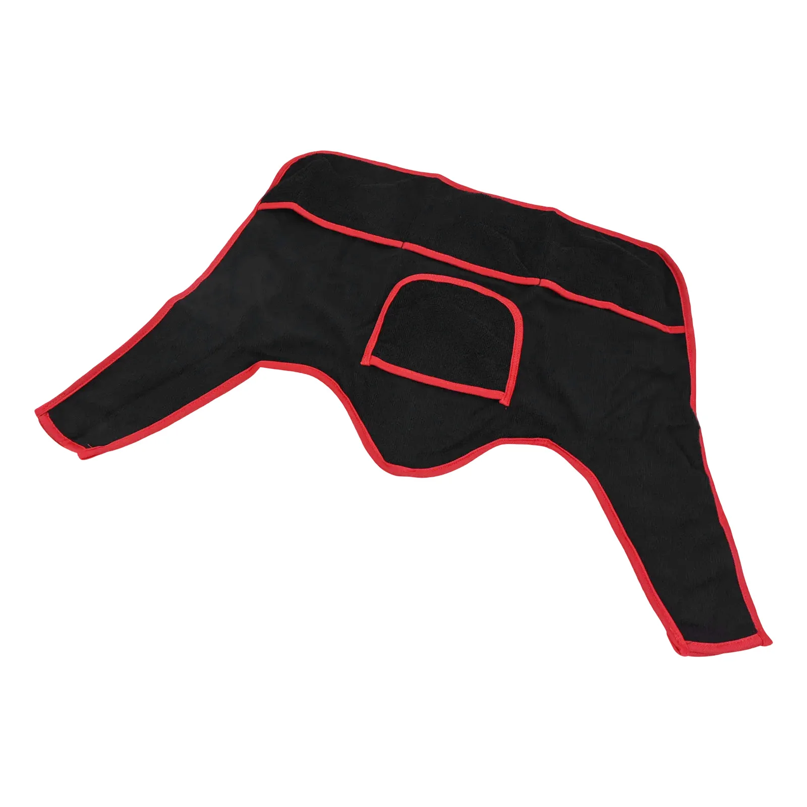 Handlebar Sweat Towel Cover Protection Cover Black Red Sweatproof Towel User-friendly Installation Comprehensive Coverage