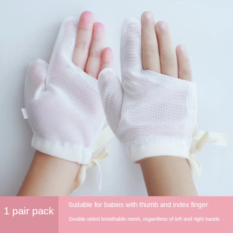 

Prevent Hand Sucking Gadgets Thumb Baby and Infant Ring Eating Gloves Hand Addiction Anti-Sucking Finger for Children