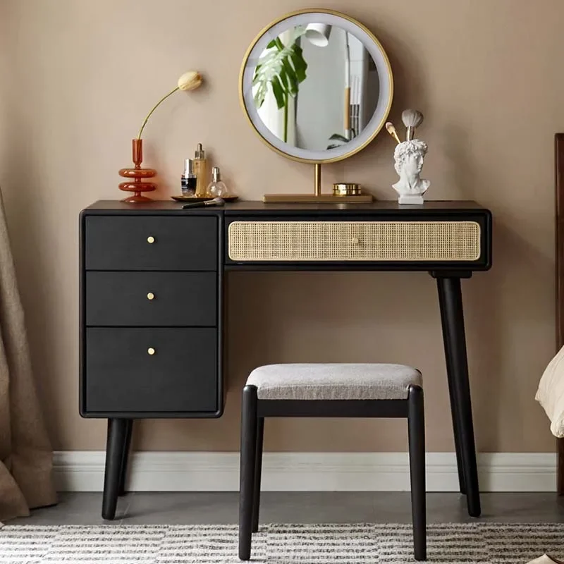 

Туалетный столик для хранения туалетного столика для макияжа, шкаф Blaxk, минимальный современный деревянный ящик для хранения Comoda Pra Quarto, мебель для спальни