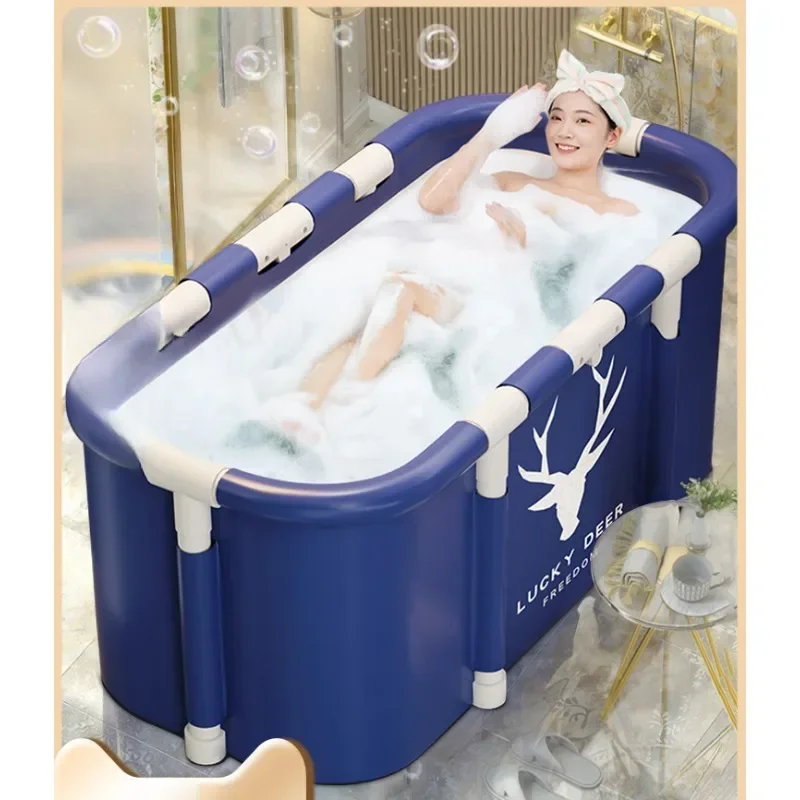 Foldable Bathtub for Adults and Couples Collapsible Bathtub for Space-saving and Easy Storage