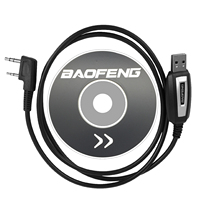 Walkie Talkie USB Programming Cable/Cord Driver for BAOFENG UV-5R BF-888S UV-32 UV-13 Pro UV17 QUANSHENG K6 K5 Walkie Talkie