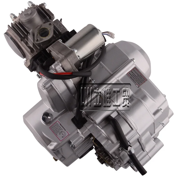 110 125CC Reverse Gear Gasoline Engine Beach Car Electric Starting Engine One In One Reverse Off-road Vehicle Engine