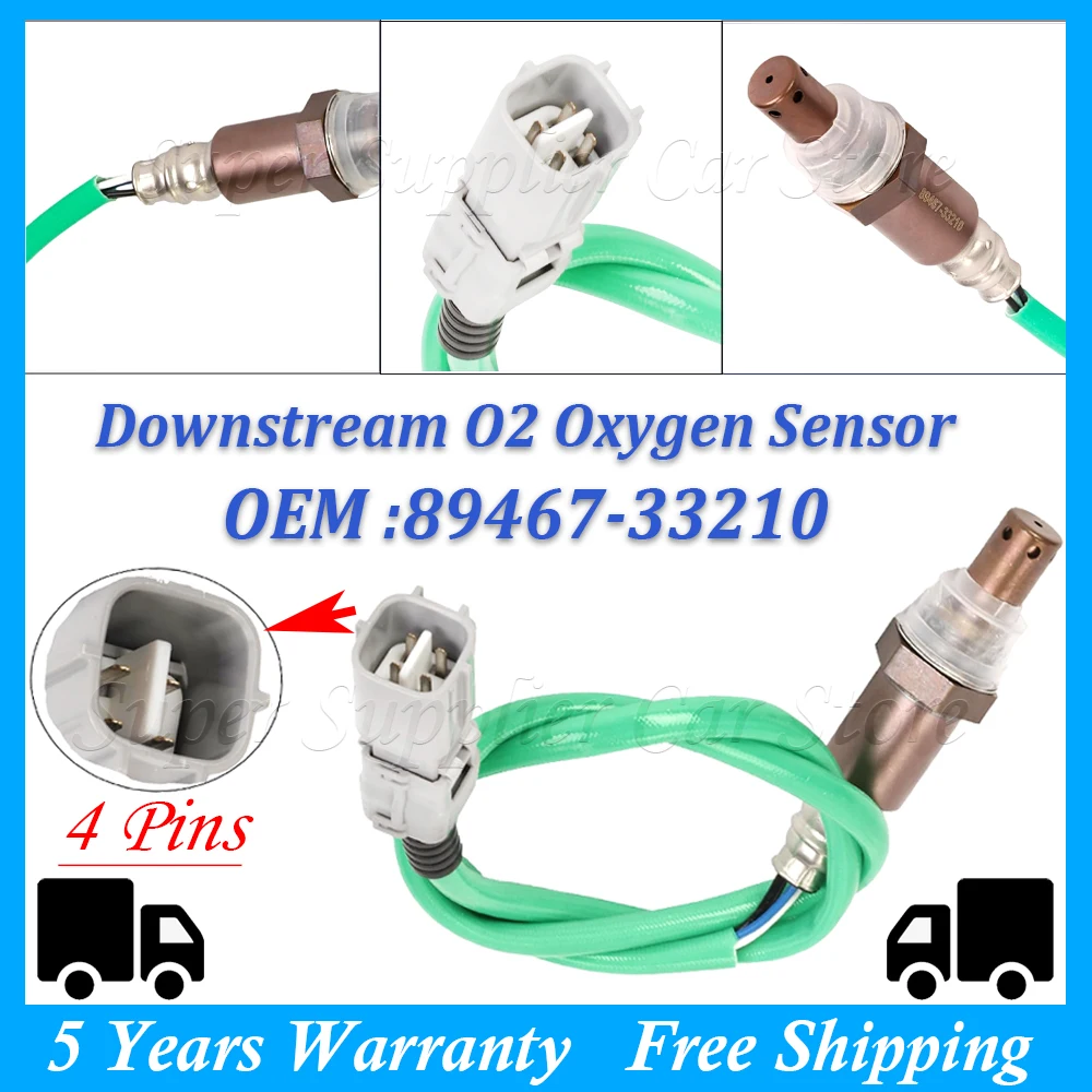 

Rear Fuel O2 Oxygen Sensor For Toyota Avalon 2019 2020 2021 Camry 2018 2019 2020 Lexus ES300h 2019 2020 8946733210 89467-33210