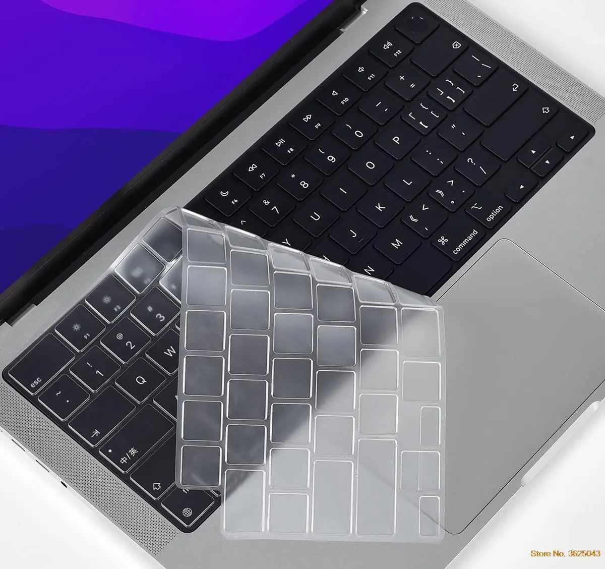 TPU Keyboard Cover for 2022 Released MacBook Air 13 13.6”M2 Chip & MacBook Pro 14” A2442 & 16” A2485 M1 Max/Pro Skin Accessories