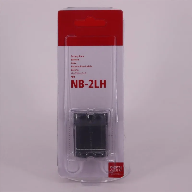 Fully Decoded NB-2LH 720mAh Replacement Battery for Canon PowerShot G7 G6 G5 S70 S60 S50 S30 A460 A470 A480 Digital Camera