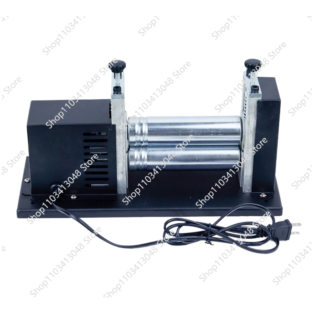 Electric Hand-cranked Small Leather Desktop Drawing Machine Pull Shoulder Strap Barrel Press Leather Machine Laminating Machine