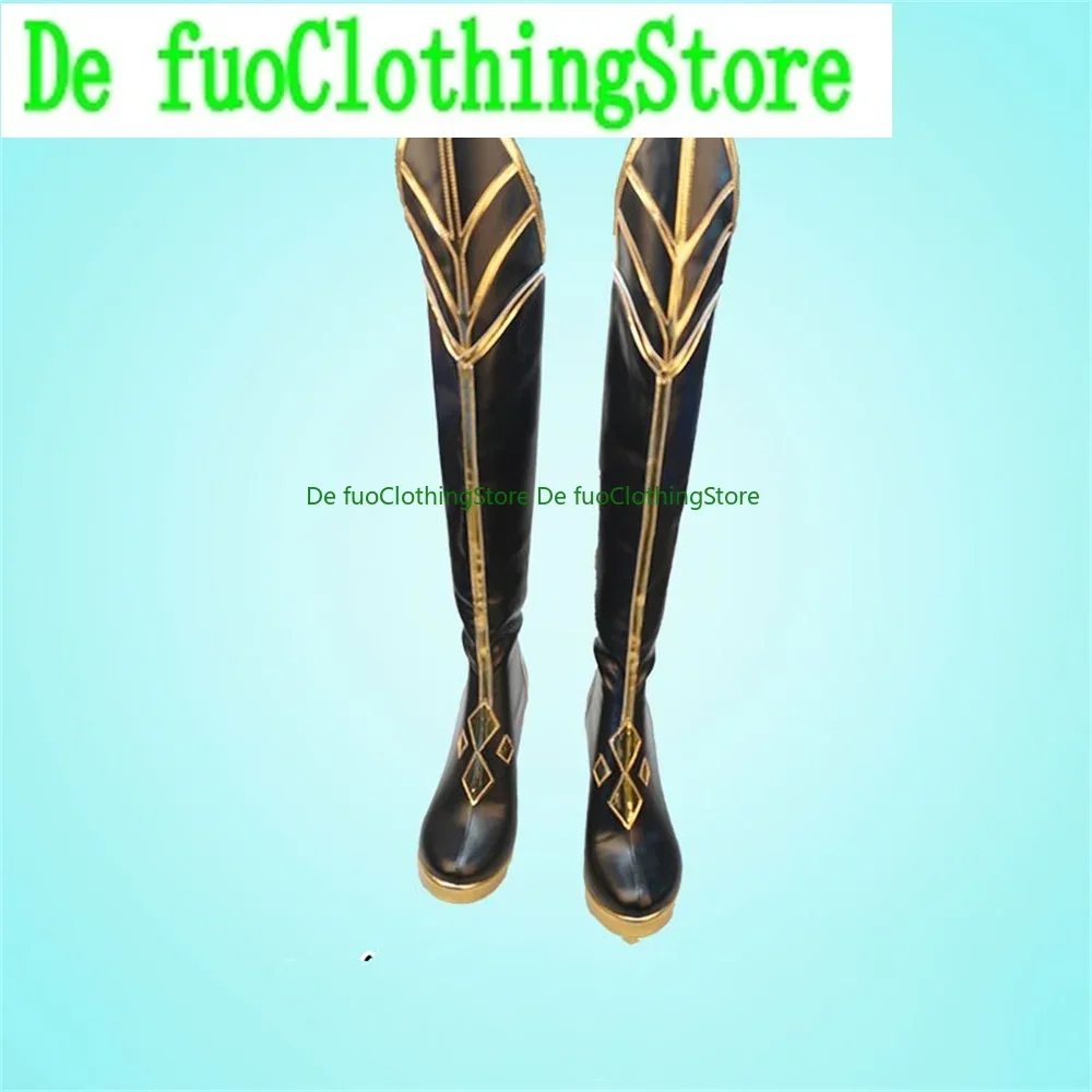 

FGO Fate Grand Order Fate stay night Altria Pendragon Cosplay Shoes BootsGame Anime Halloween Christmas DefuoClothing ShoesStore