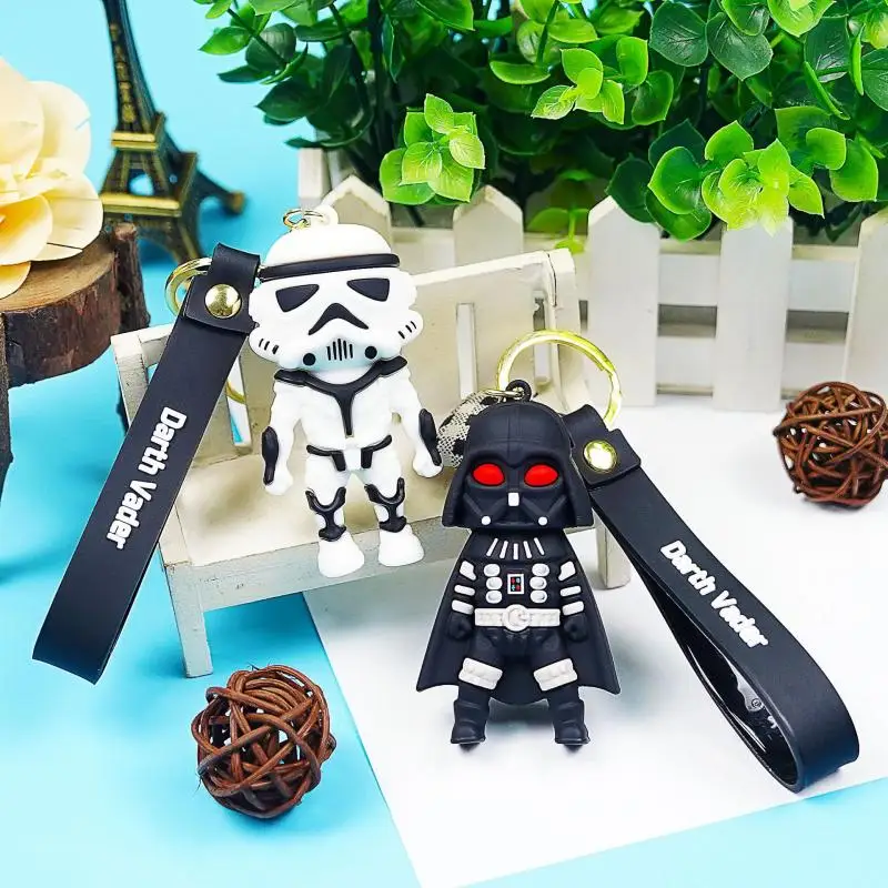 New Star Wars Darth Vader Doll Model Toy Keychain Pendant Bag Pendant Vader Imperial Stormtrooper Fan Holiday Gift