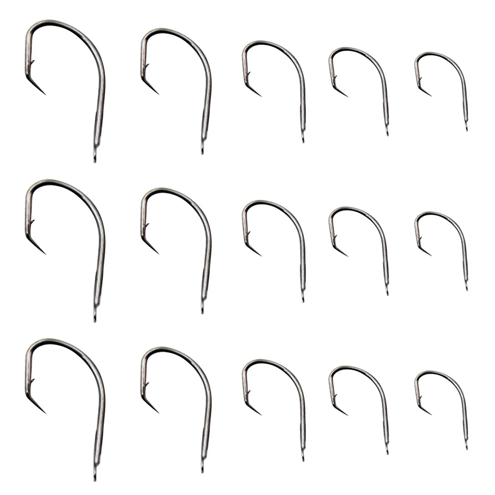 

150pcs Fishing Hooks High Carbon Steel Durable Rust Resistant Freshwater Saltwater Carp Catfish Eel Black Fish Rivers Lakes