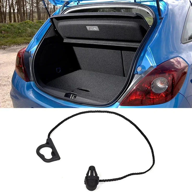 Car Interior Rear Parcel Shelf String Inner Tonneau Cover Strap Cord 13367836 For Vauxhall/Opel D/E 2007-2015 Hatchback