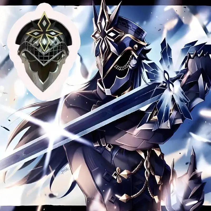 Juego Genshin Impact The Captain máscara de Cosplay Capitano Eleven Fatui Harbingers accesorios de juego Natlan fiesta de Halloween mujeres hombres iCoser