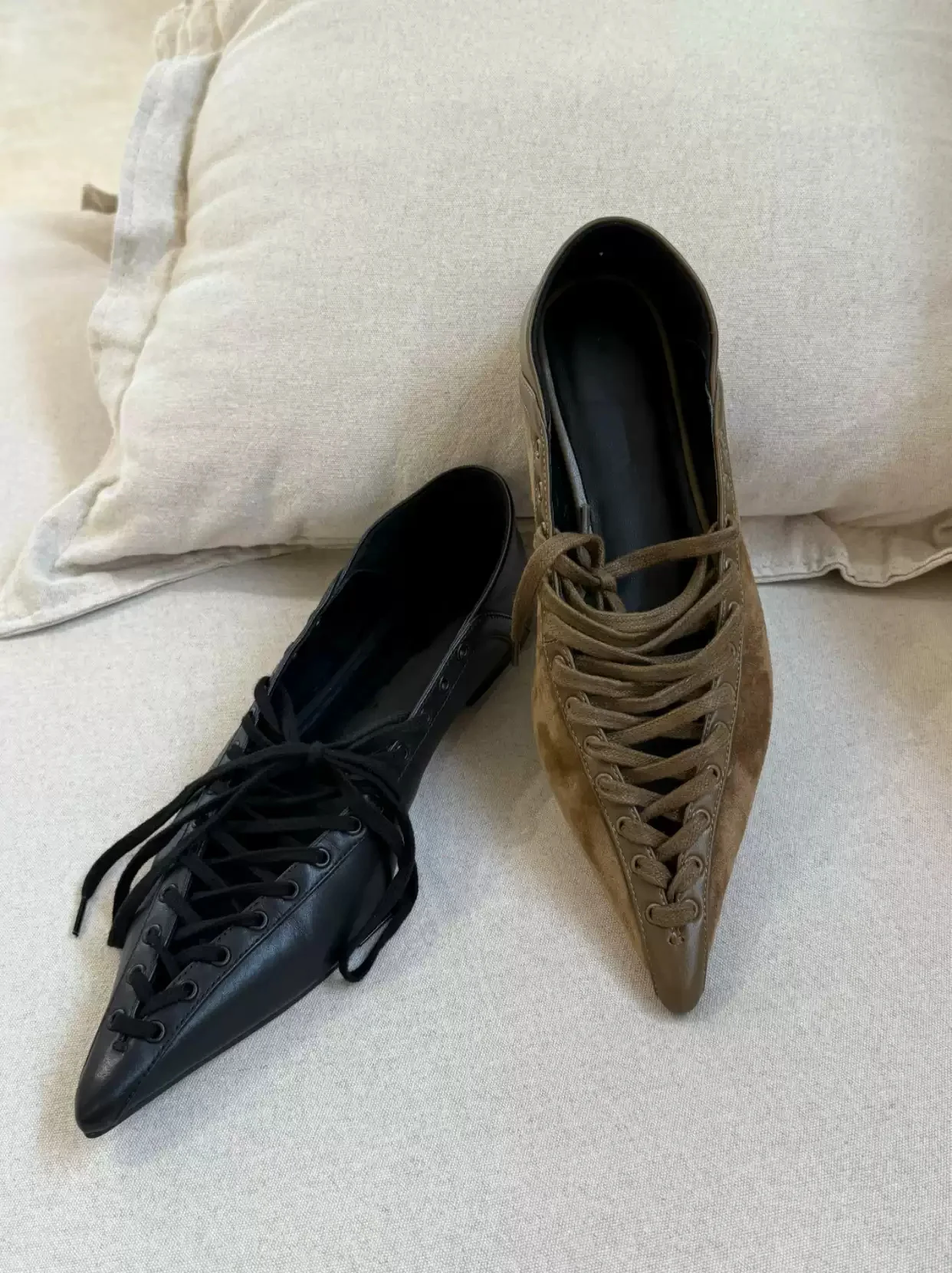 Women Vintage Pointed Toe Lace - đánh giá và giá Pointed Toe Flat