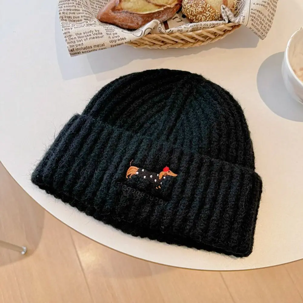 

Fashion Warm Winter Hat Ear Protection Elastic Knitted Cap Casual Thickened Beanie Hats Outdoor