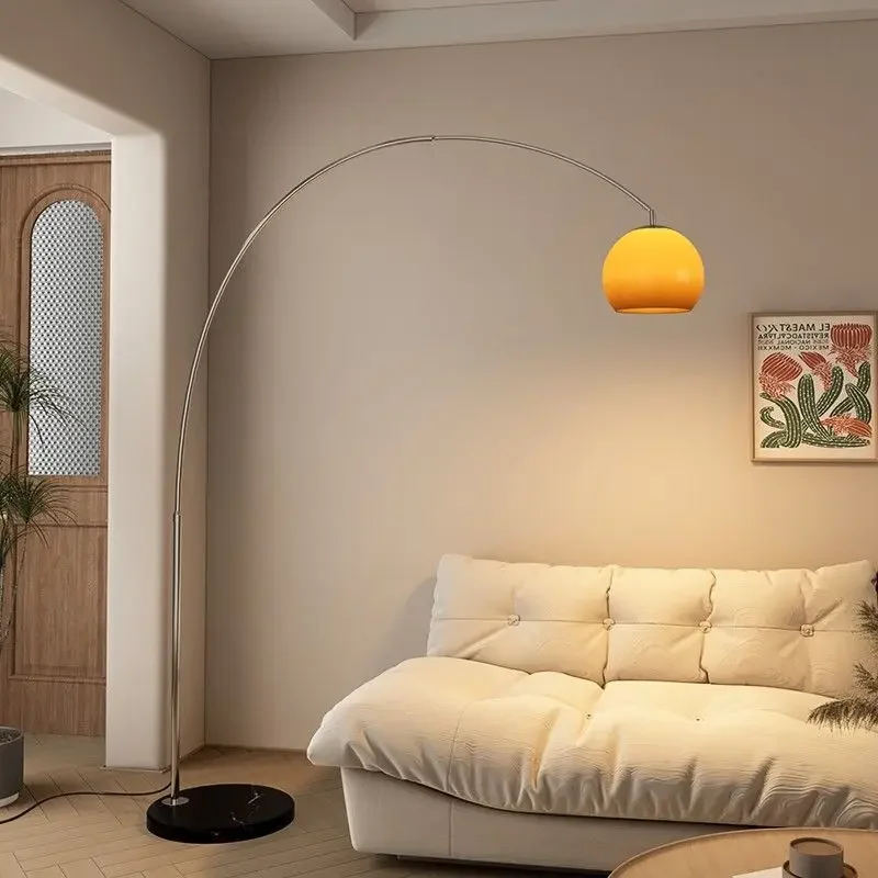 Medieval creative living room floor lamp, bedroom sofa ambient light simple light luxury moonlight
