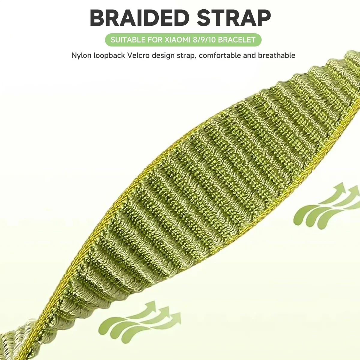 النايلون حلقة حزام لهواوي الفرقة 10 8 9 الفرقة الرياضة استبدال حزام الساعات لهواوي الفرقة 10 9 8 سوار Smartwatch اكسسوارات