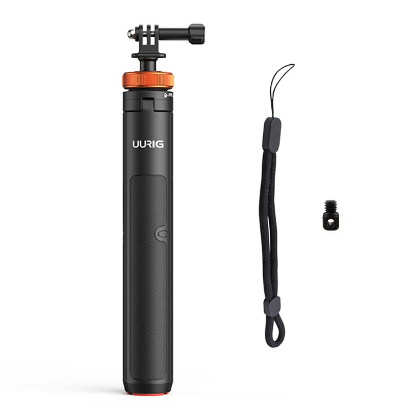 Aluminium verlängern Selfie Stick Stativ Mini tragbare Vlog Stativ für Gopro Held 13 12 11 Osmo Action Insta 360x4x3 Action Kamera – Detail 2