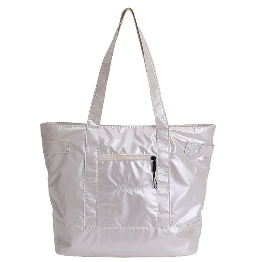 

New fashionable texture casual generous large capacity casual commuting bag tote bag stylish single shoulder women's bag
