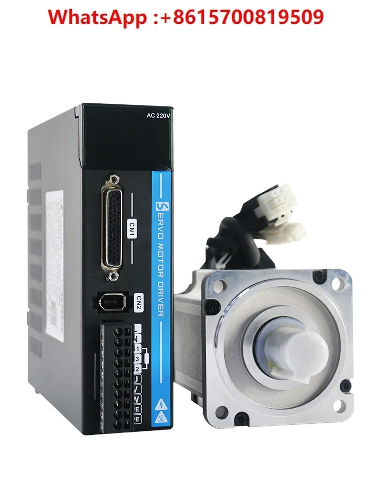 40/60/80 AC servo motor driver set Permanent magnet synchronous motor 200W/400W/750W/1KW