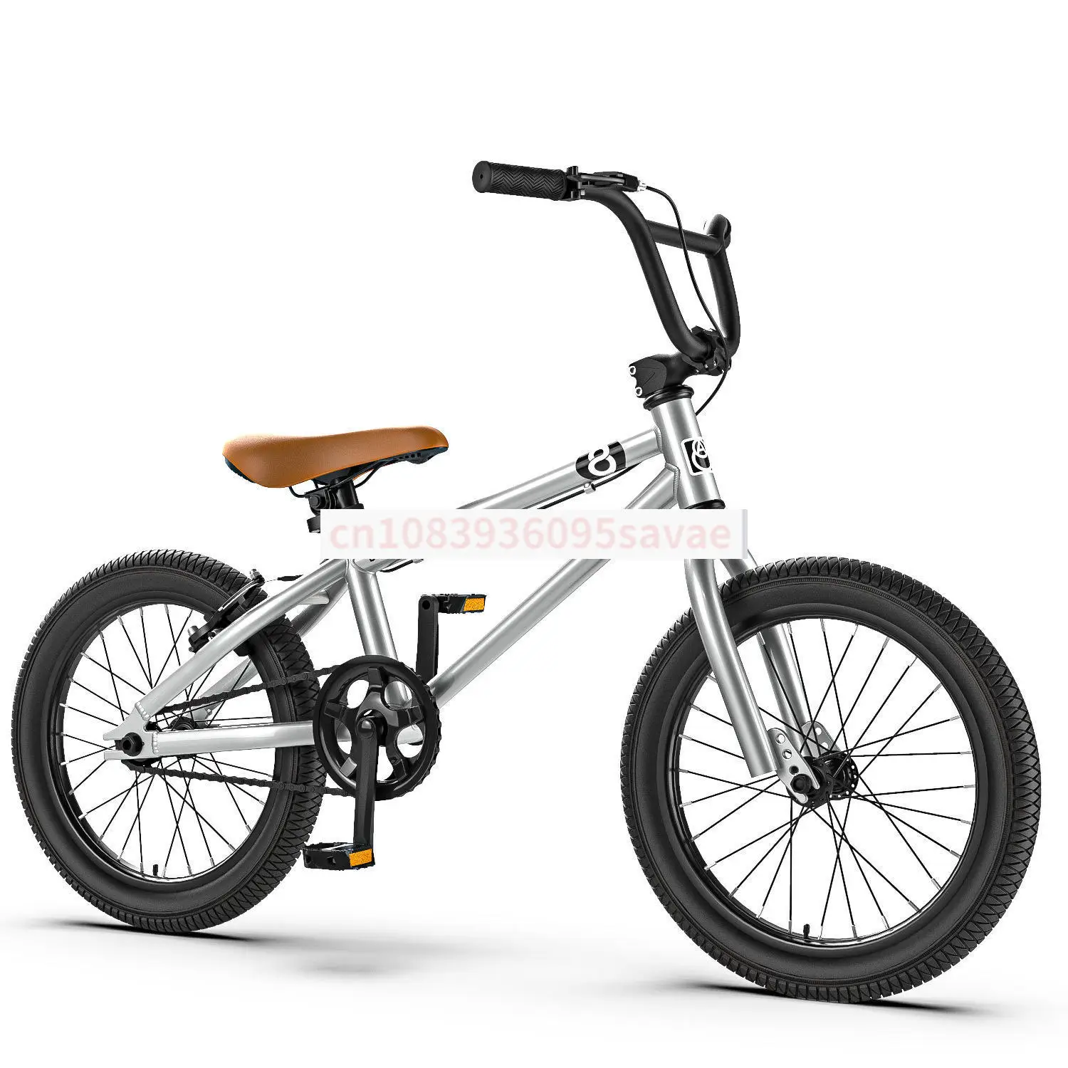 Children's Bicycle Boys and Girls Middle and Older Children's Pedal Bicycle 16/20 with Auxiliary Wheels