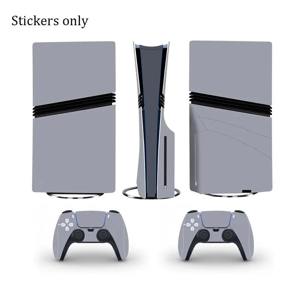 For 5pro Game Console Sticker Gray Imported Environmentally Friendly PVC Waterproof Scratch-resistant Decal