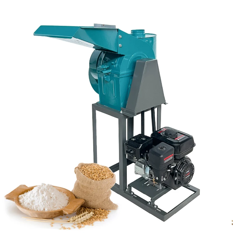 Corn Rice Husk Hammer Mill Also Named Fodder Grinder Pig Feed Crusher Machine for Sale